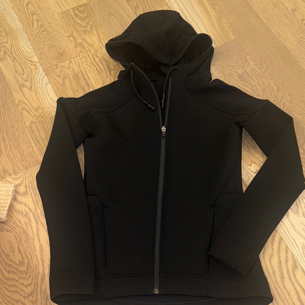 Sweaty Betty Black Zip-Up Jacket